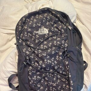 The North Face Men's Black Floral Backpack